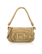 Guess Jacko - Sand Top Zip Shoulder Bag