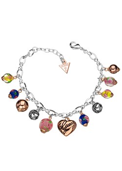 Steel Multi Charm Bracelet UBB11119