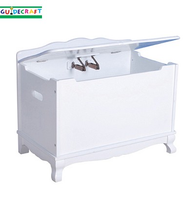 Classic White Toy Box