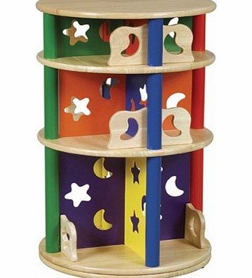 GuideCraft  Moon and Stars Media Storage Carousel