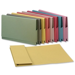 Green Wallet Full Flap Pocket Foolscap