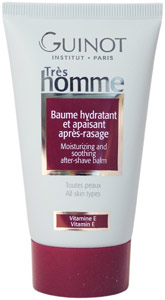 Guinot TRES HOMMES - BAUME HYDRATANT and APAISANT APRES-RASAGE (MOISTURISING and SOOTHING AFTERSHAVE