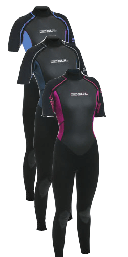 gul Response Ladies 3mm Convertible arm Wetsuit