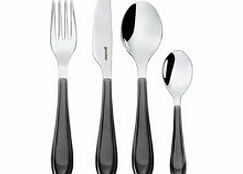 Guzzini Gocce Two Tone Cutlery Grey Dessert Fork