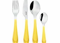 Guzzini Gocce Two Tone Cutlery Yellow Butter Knife