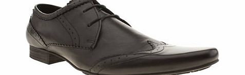 h by hudson Black Nu Swinger Wing Shoes