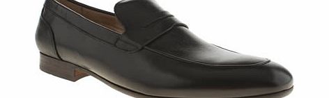 h by hudson Black Rene Penny Loafer Shoes