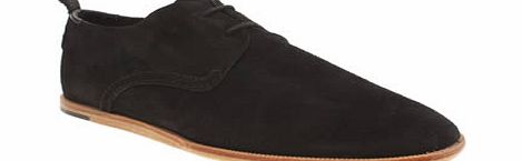 h by hudson Black Rio 2 Tie Shoes