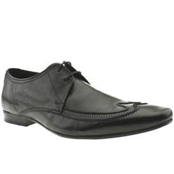 Male Porter Pin Brogue Leather Upper in Black, Dark Brown