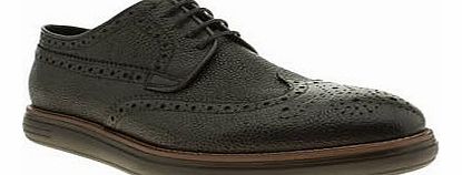 mens h by hudson black higgs grain shoes