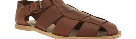h by hudson Tan Kerela Fisherman Sandals
