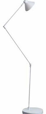 Bobby White Multi Joint Floor Lamp