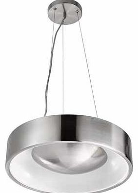 Carra Brushed Metal Pendant Light