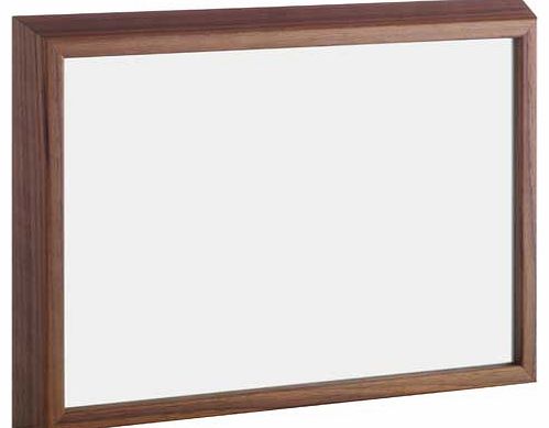 Habitat Diagonal 18 x 24cm Walnut Vaneered Wall