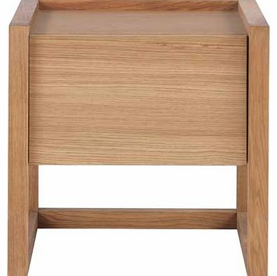 Hana II Oak Bedside Table