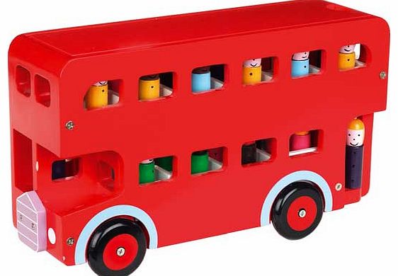 Habitat Kids London Bus Wooden Toy