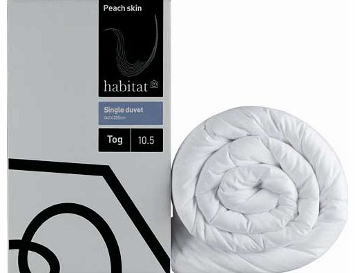 Habitat Peach 10.5 Tog Duvet - Single