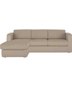 Habitat Porto Left Arm Chaise Sofa Bed - Beige