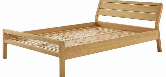 Habitat Radius Double Bed Frame - Oak