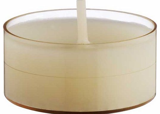 Yasmin Pack of 48 Cream Scented Tea Lights