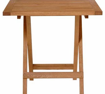 Habitat Zeno Oak Folding Stool