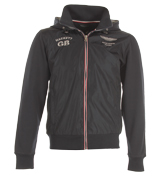 Aston Martin Racing Navy Full Zip Hooded