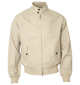 Beige Full Zip Jacket