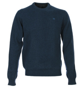 Indigo Crew Neck Sweater