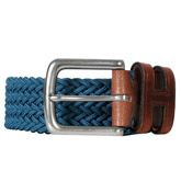 Sky Plaited Buckle Belt