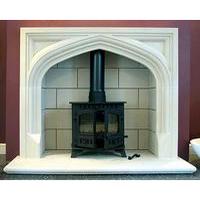 Haddonstone Tudor(No Shields) Stone Fireplace