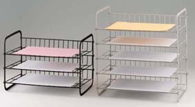 Letter Rack Side-opening Wide Access 5-Tier