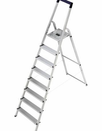 Hailo L20 150 kg Capacity Aluminium Stepladder (8 Steps)