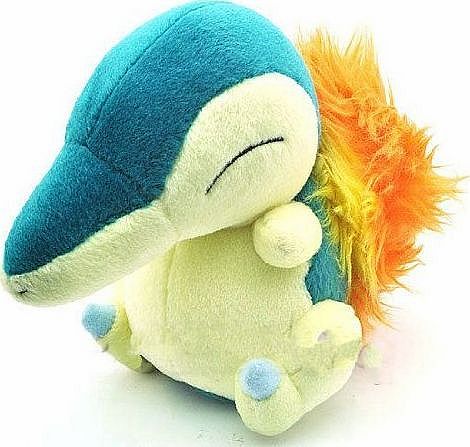 Halie Pokemon Diamond And Pearl Plush Toy - 7`` Cyndaquil Soft Toy Doll