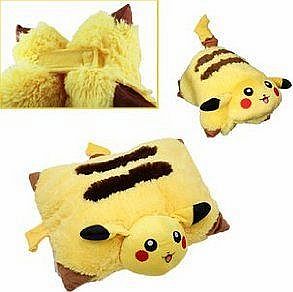 Halie Pokemon Pillow (Cushion) Pokemon Pikachu Plush Doll New Limited 33CM