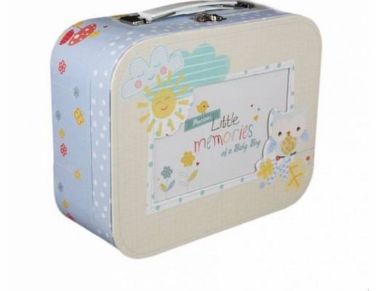 Baby Boys Memory Keepsake Box - New Baby - Christening Gift