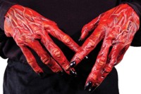 Halloween Hands - Devil Gloves