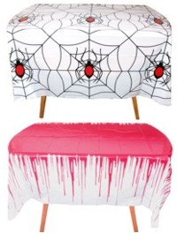 Halloween Tablecloth Blood