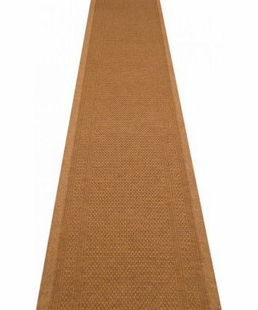 Hallway Runners 47 Sizes Available - Aztec Beige - Sisal Style Carpet Runner Rug Door Mat - Any Length Runners for Hall, Hallways, Passage, Corridor, Kitchen, Caravans