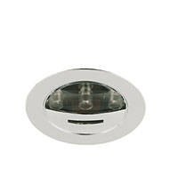 HALOLITE Eyelid LED Polished Chrome Wall Light