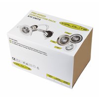 HALOLITE GU10 Pressed Steel Contractor Pack White