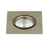 Low Voltage Halogen Square Adjustable Satin Nickel