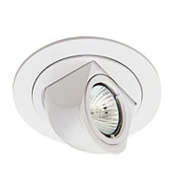 Wallwasher Adjustable MR16 White Low Voltage Downlight