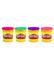 PlayDoh Pack of 4 Tubs