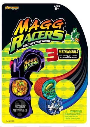 Magg Racers - Battling Stunt Wheels Launcher