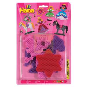 Hama Midi Beads Princess Horse and Small Star Pegboard