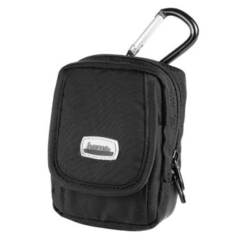 HAMA Camera Case Black and Karabiner Hook - 26263