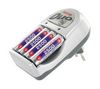 HAMA Plug-in Battery Charger AA/AAA Set 4x AA 2500 mAh