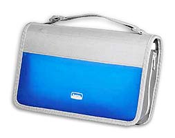 Transparent Blue CD Carry Case for 120 CDs - 51400