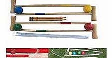 Hamble Distribution ltd Redwood BB-OG173 Garden Croquet Set