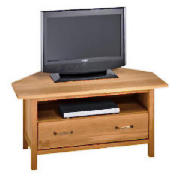 Corner Tv Cabinet, Oak